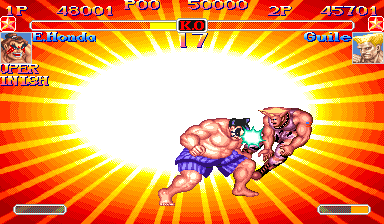 Screenshot of Super Street Fighter II Turbo (World 940223)