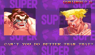 Screenshot of Super Street Fighter II Turbo (World 940223)