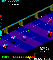 Screenshot of Super Zaxxon