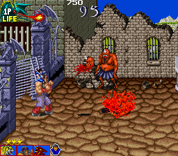 Screenshot of Tecmo Knight