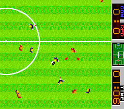 Screenshot of Tehkan World Cup