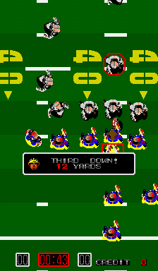 Screenshot of Touchdown Fever