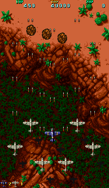 Screenshot of Twin Hawk (World)