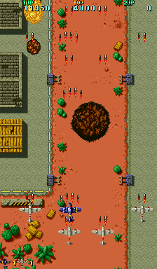 Screenshot of Twin Hawk (World)