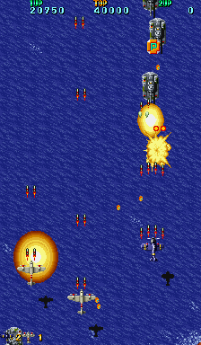 Screenshot of Twin Hawk (World)