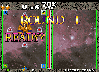 Screenshot of Twin Qix (US Prototype)