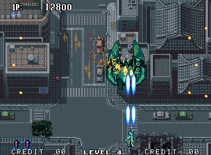 Screenshot of Aero Fighters 2