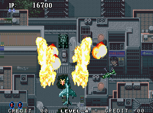 Screenshot of Aero Fighters 2