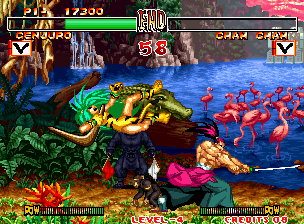 Screenshot of Samurai Shodown 2