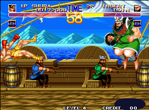 Screenshot of World Heroes 2