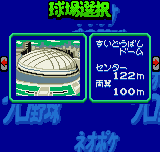 Screenshot of Neo Poke Pro Yakyuu