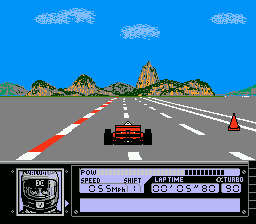 Screenshot of Al Unser Jr Turbo Racing