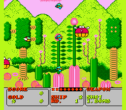 Screenshot of Fantasy Zone