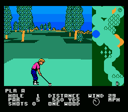 Screenshot of Greg Normans Golf Power