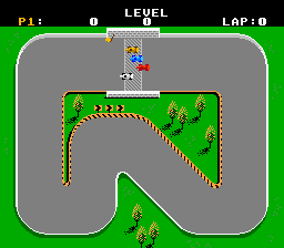 Screenshot of Super Sprint