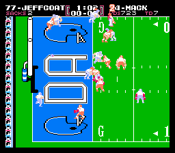 Screenshot of Tecmo Bowl