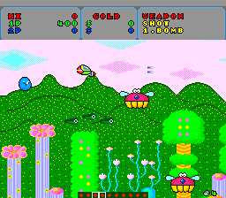 Screenshot of Fantasy Zone