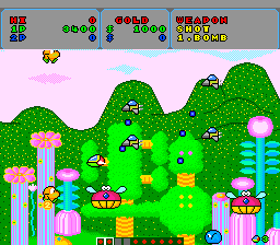 Screenshot of Fantasy Zone