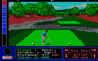 Screenshot of Jack Nicklaus Turbo Golf