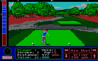 Screenshot of Jack Nicklaus Turbo Golf