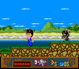 Screenshot of Jackie Chans Action Kung Fu