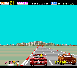 Screenshot of OutRun