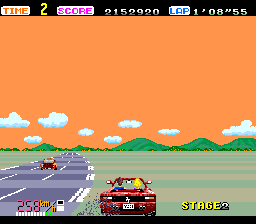 Screenshot of OutRun