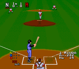 Screenshot of World Class Baseball