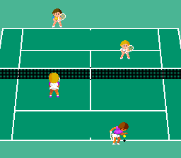 Screenshot of World Court Tennis