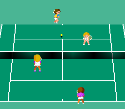 Screenshot of World Court Tennis