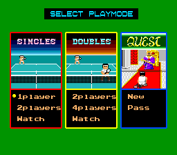 Screenshot of World Court Tennis