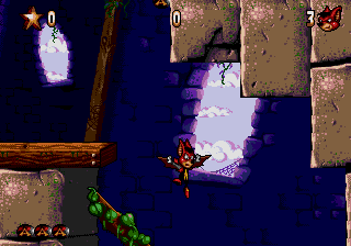 Screenshot of Aero the Acrobat 2