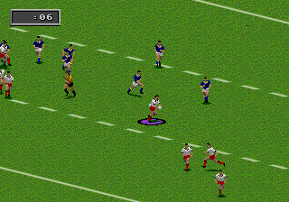 Screenshot of Australian Rugby League