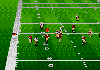 Screenshot of Bill Walsh College Football 95