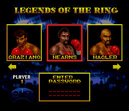 Screenshot of Boxing Legends of the Ring