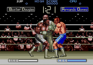 Screenshot of Buster Douglas Knock Out Boxing