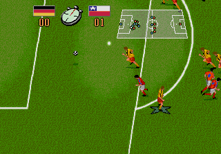 Screenshot of Champions World Class Soccer