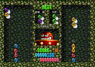 Screenshot of Dr Robotniks Mean Bean Machine