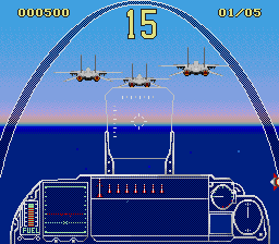 Screenshot of G-LOC Air Battle