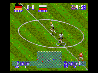 Screenshot of International Superstar Soccer Deluxe