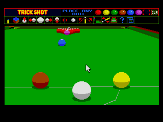 Screenshot of Jimmy Whites Whirlwind Snooker