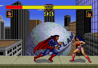 Screenshot of Justice League Task Force