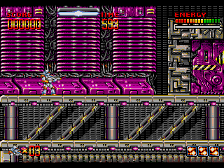 Screenshot of Mega Turrican