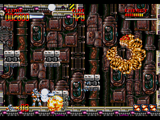 Screenshot of Mega Turrican