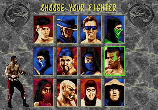 Screenshot of Mortal Kombat 2