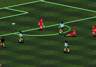 Screenshot of Peles World Tournament Soccer