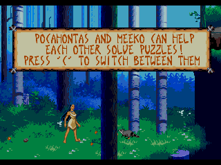 Screenshot of Pocahontas