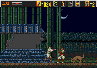 Screenshot of Revenge of Shinobi