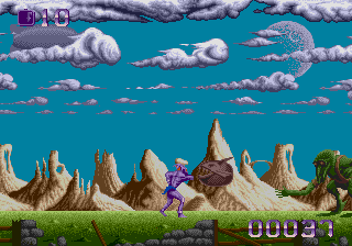 Screenshot of Shadow of the Beast