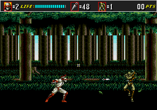 Screenshot of Shinobi 3-Return of the Ninja Master